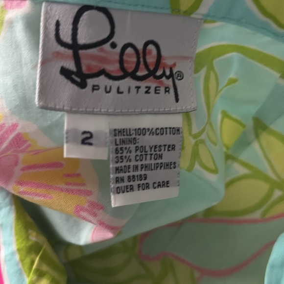 LILLY PULITZER San Diego Zoo Print Wrap Skirt Size 2 -- ADORABLE!!! - Picture 8 of 10